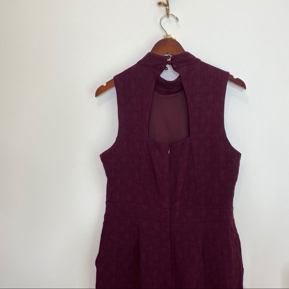 Eva Franco Anthropologie Charley MockNeck jumpsuit - Picture 9 of 10